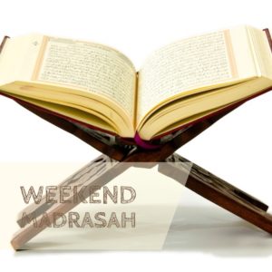 Weekend madrasah poster